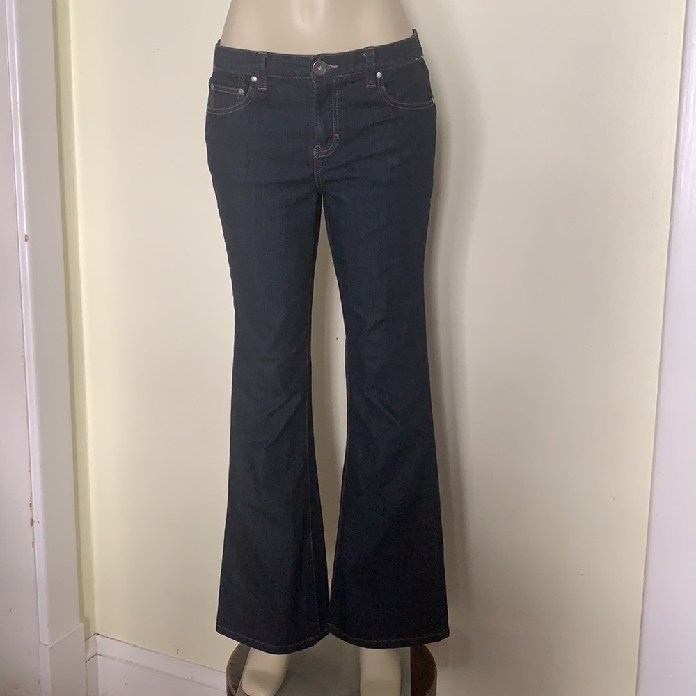 Calvin Klein Dark Denim Flare Jeans, 10/32
